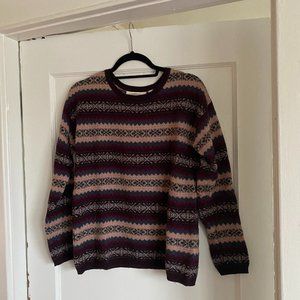H&M Fair Isle Sweater Size Medium
